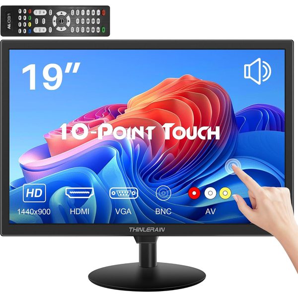 19 in 10-point touchscreen monitor