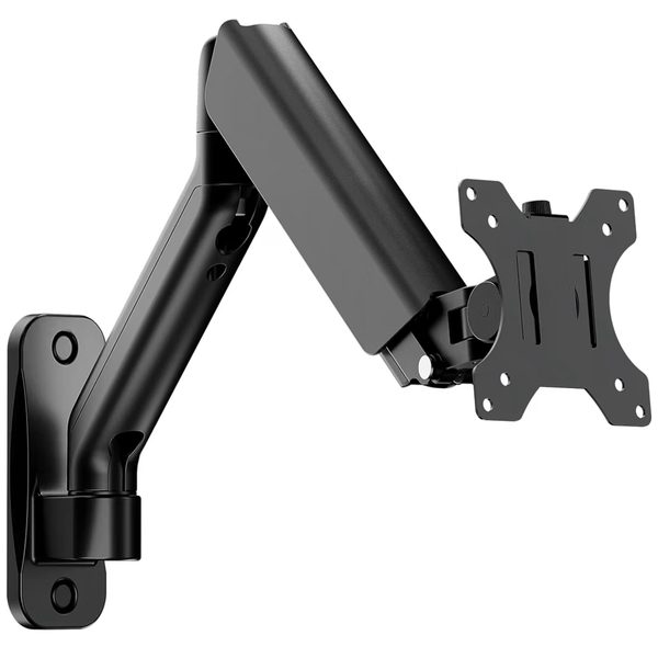 monTEK full-motion single monitor wall mount
